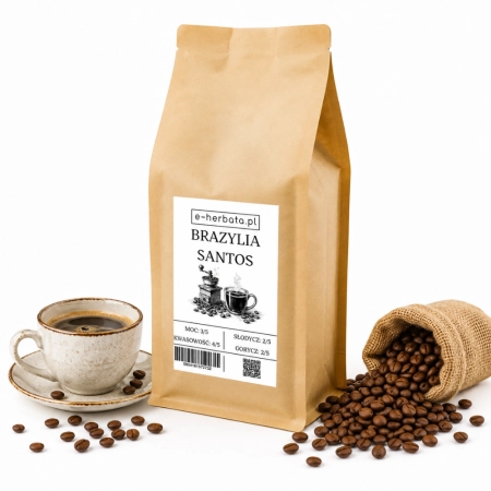 Kawa ziarnista Brazylia Santos 250 g